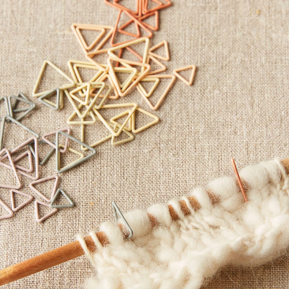 Cocoknits Triangle Stitch Markers - Earth Tones
