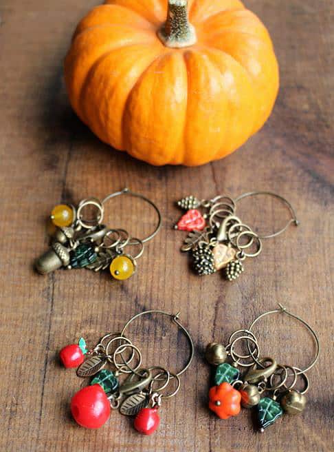 Autumn Harvest Stitch Markers