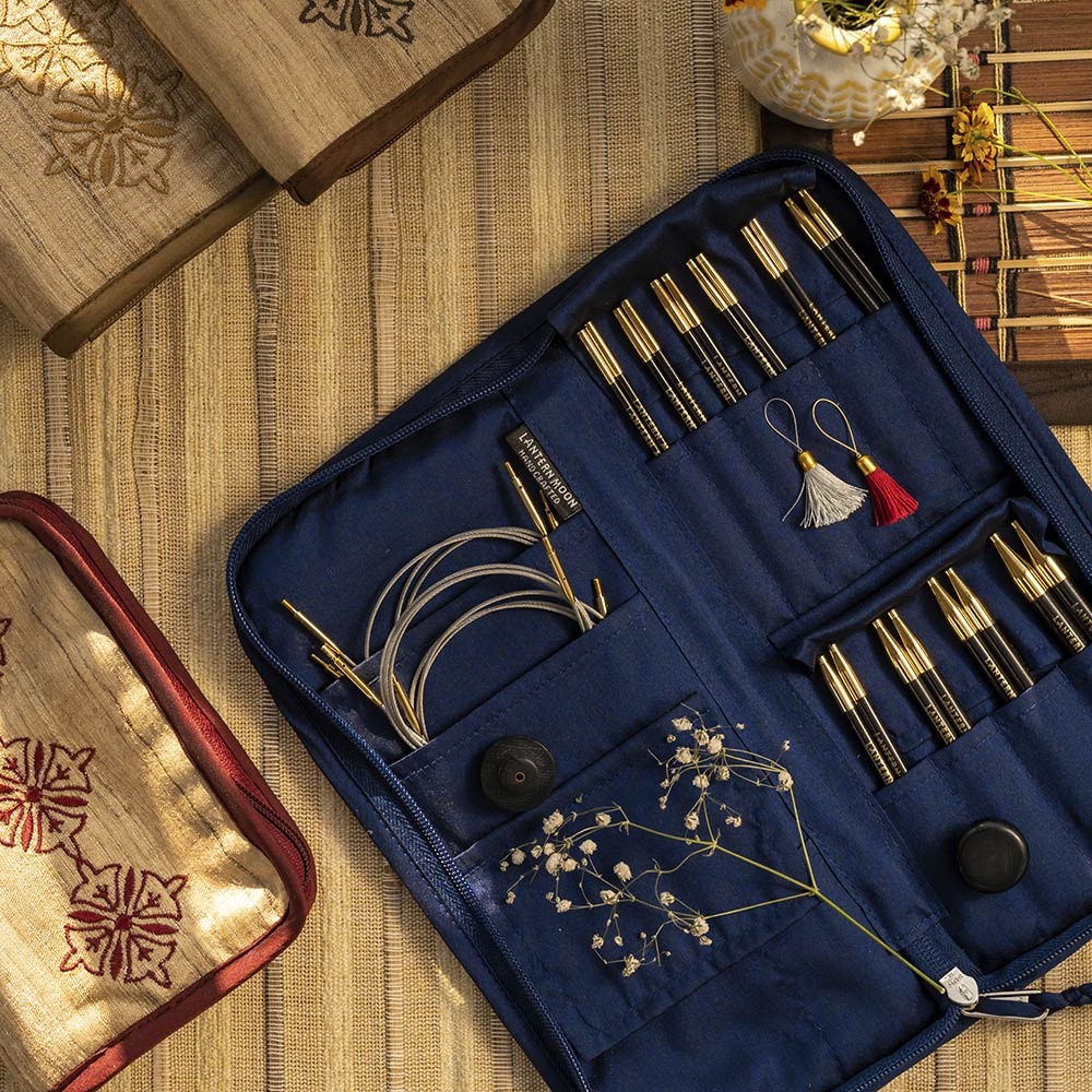 Lantern Moon Ebony 5＂ Interchangeable Needle Set - Heirloom (Complete)