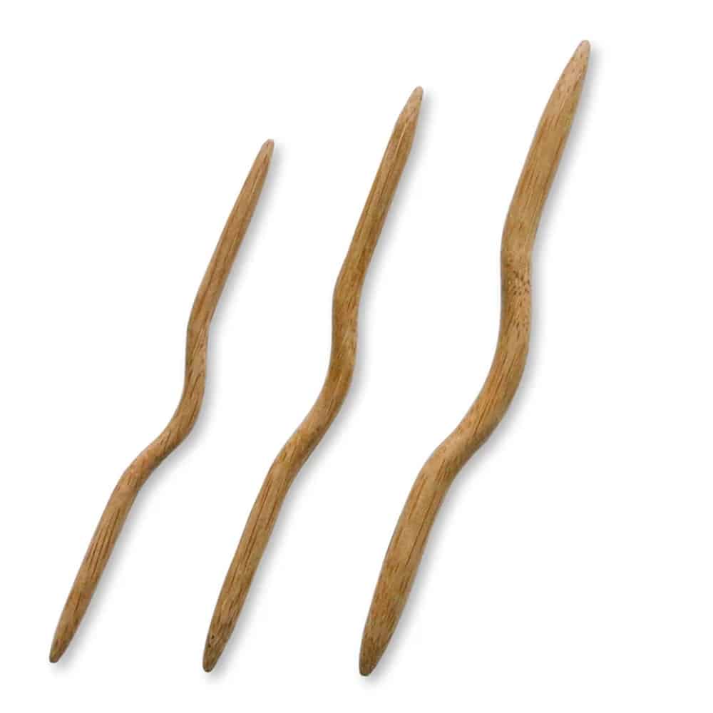 Seeknit Koshitsu Bamboo Cable Stitch Holder Set