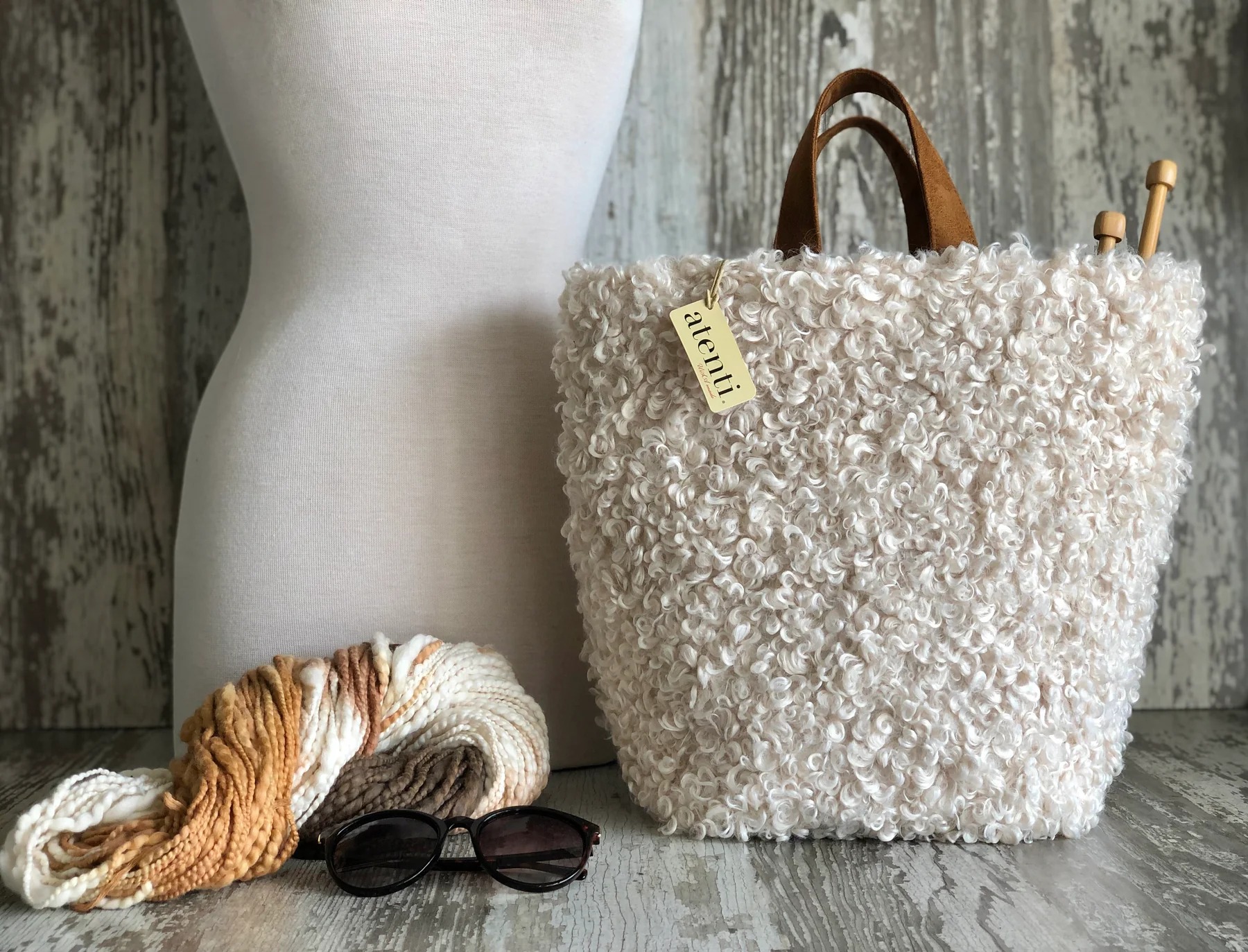Atenti Hope Basket - Curly Cute