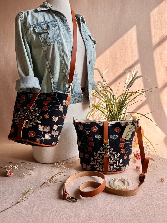 Atenti Halle Bucket Bag - Twinkle