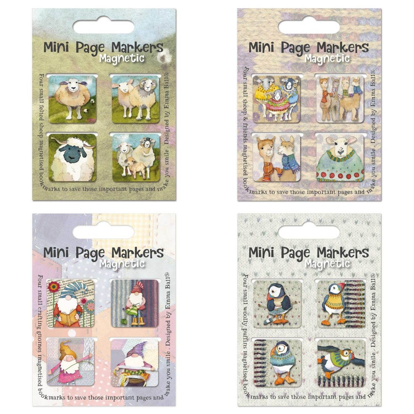 Emma Ball Magnetic Page Markers