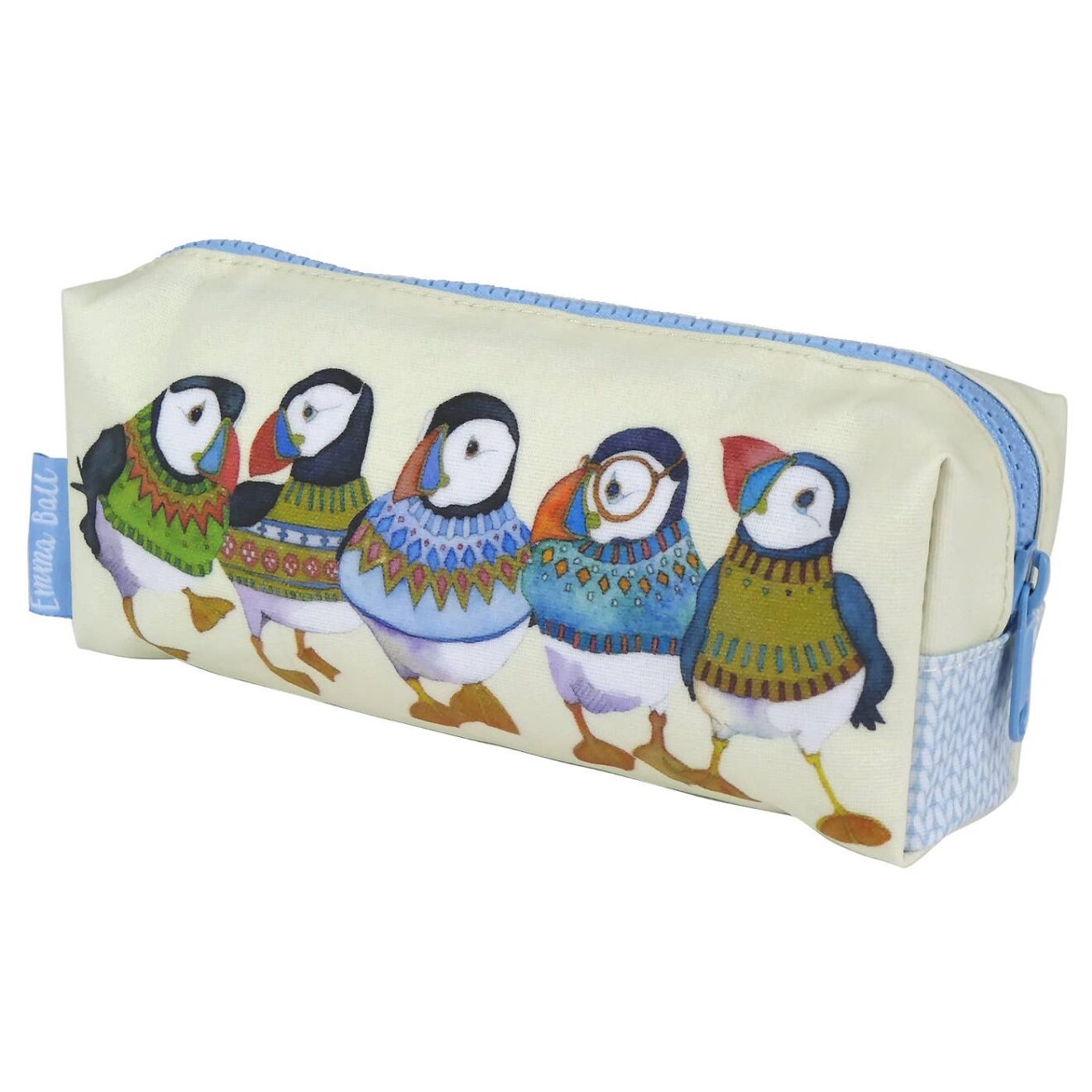 Emma Ball Notions & Pencil Case - Woolly Puffins