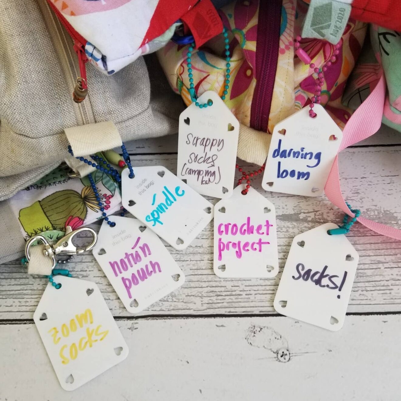 Katrinkles Write On/Wipe Acrylic Project Tags
