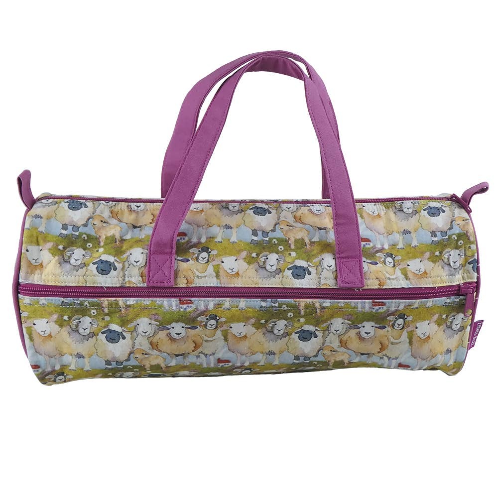 Emma Ball Barrel Bag - Felted Sheep