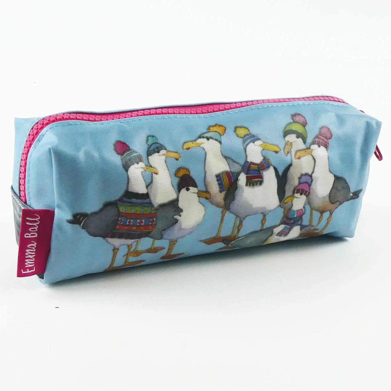 Emma Ball Notions & Pencil Case - Seagulls in Beanies