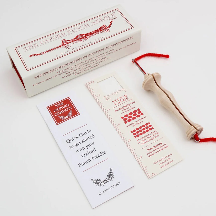 Oxford Natural Wood Punch Needles