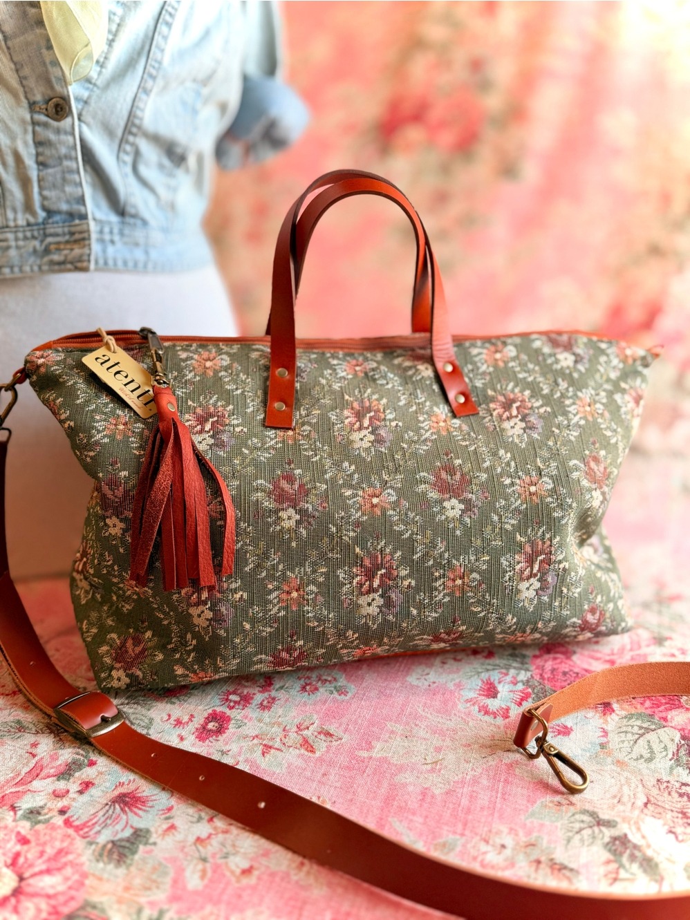 Atenti Buddy Bag - Sage