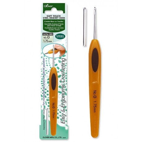 Clover Soft Touch Steel Crochet Hooks