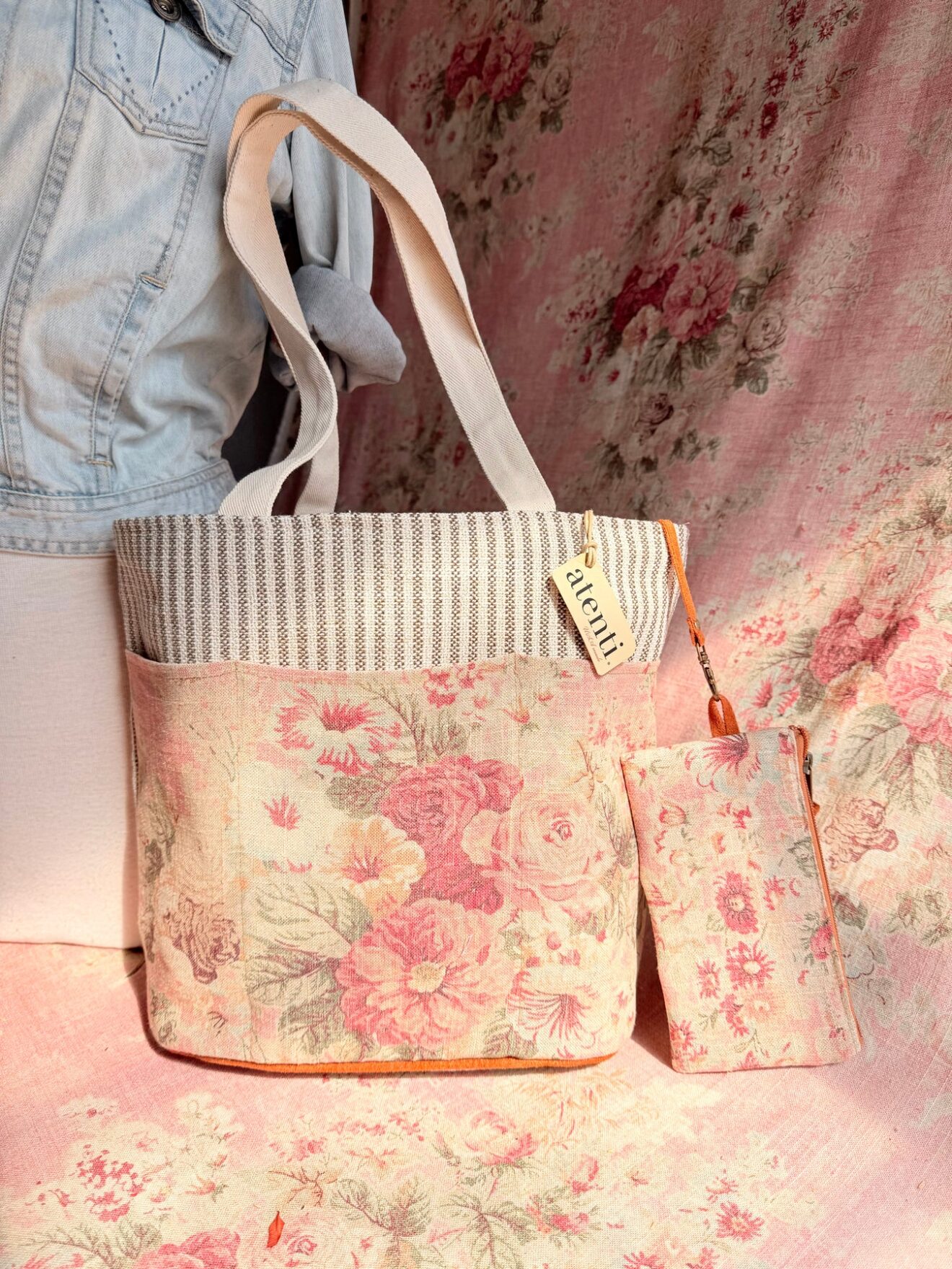 Atenti Project Tote - Rosewood