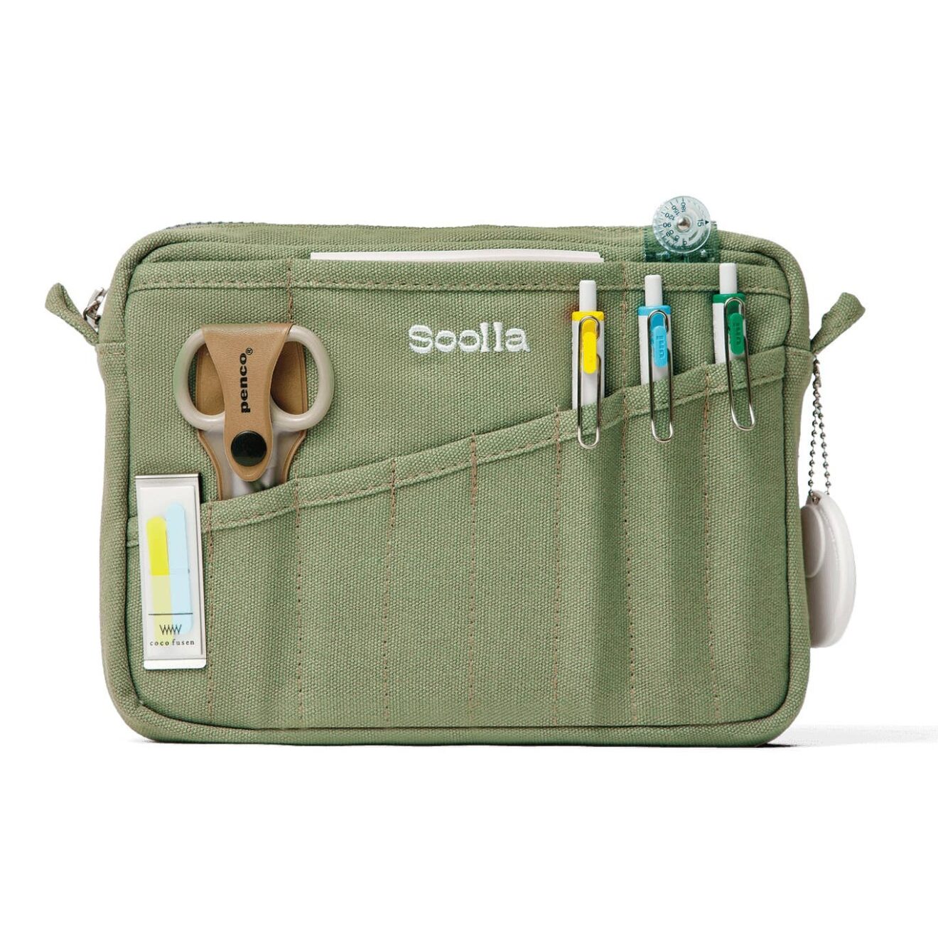 Soolla Studio Pouch - Ganja Green