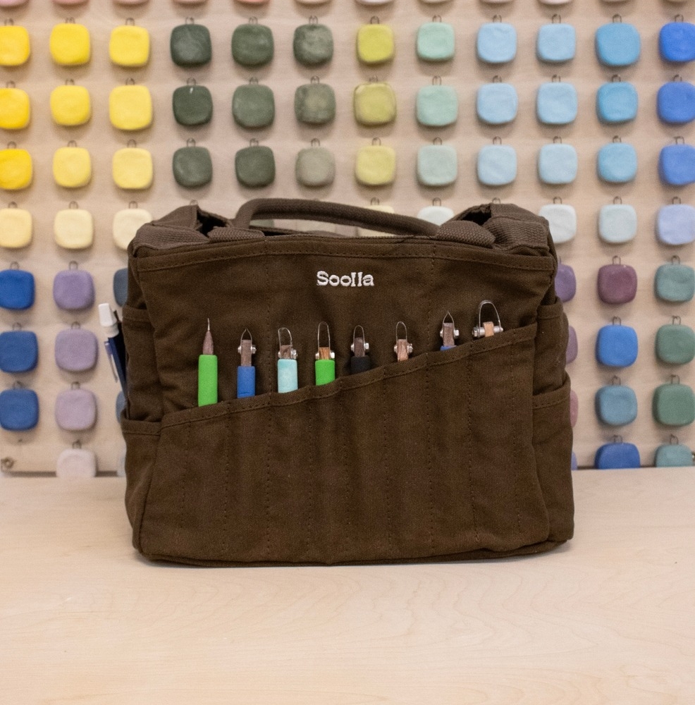 Soolla Studio Artist Bag - Coffee Bean