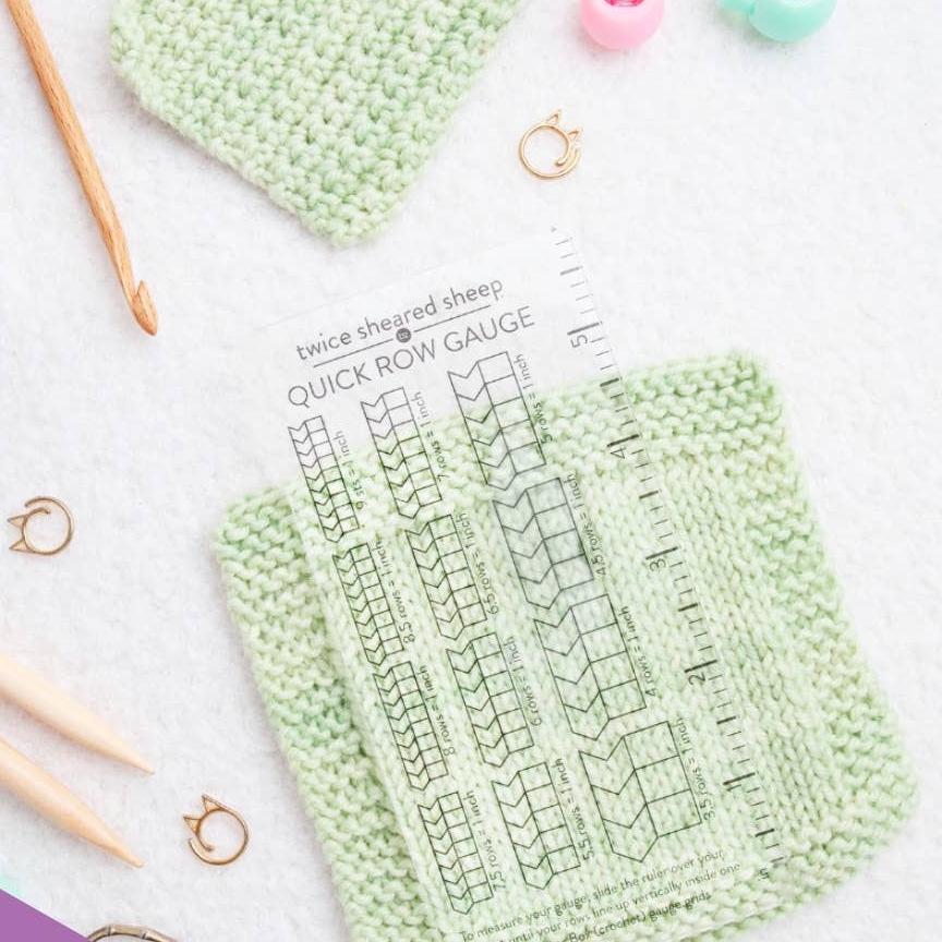 Twice Sheared Sheep Quick ROW Gauge Ruler