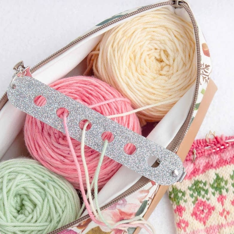 Twice Sheared Sheep Yarn Gator Universal Colorwork Yarn Organizer